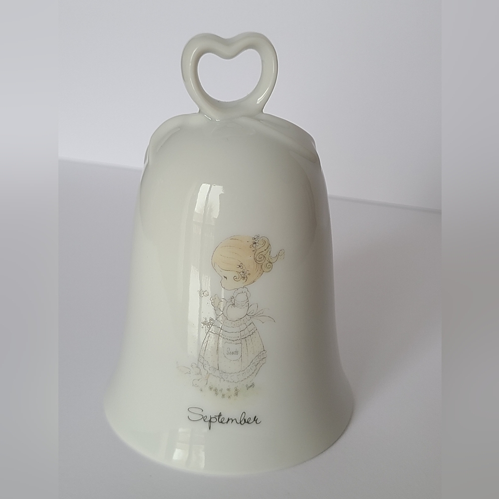 Precious Moments Enesco September Birth month Bell Collectible Figurine